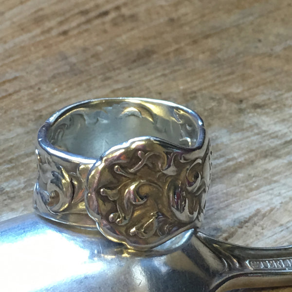 Knight in Shining Armor 2-Sided Spoon Ring