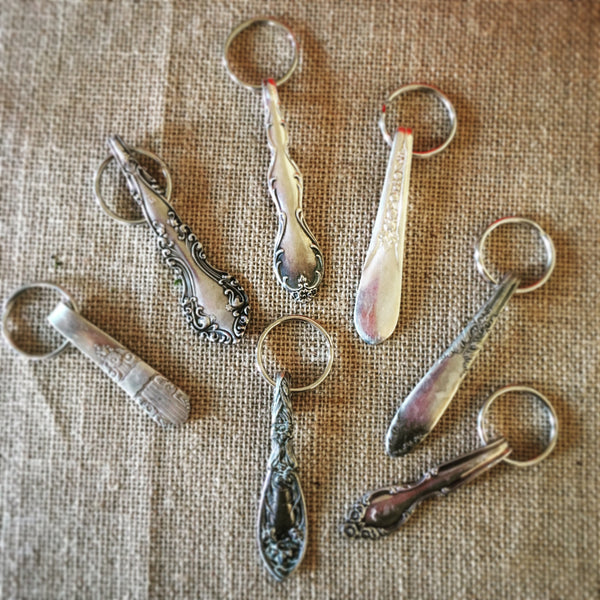 Silverware Handle Keychains