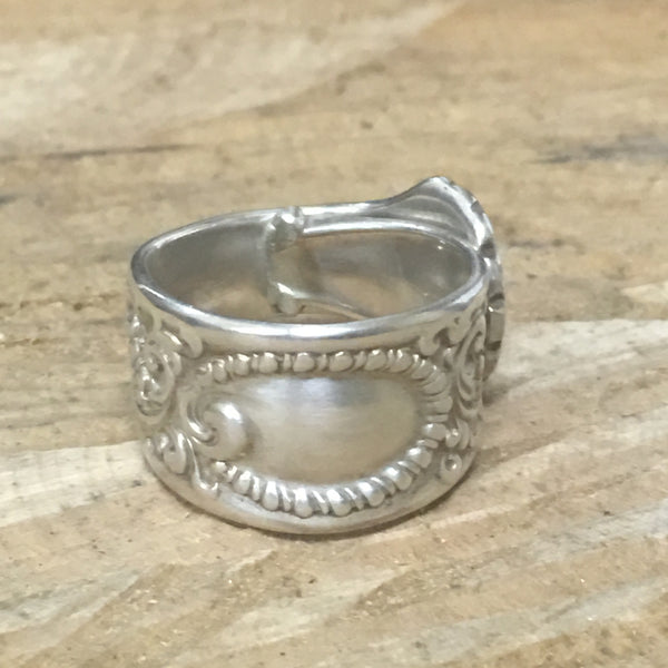 Might Just Keep for Myself Stunning Band Spoon Ring