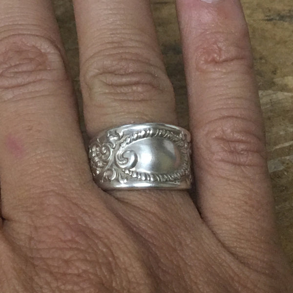 Might Just Keep for Myself Stunning Band Spoon Ring