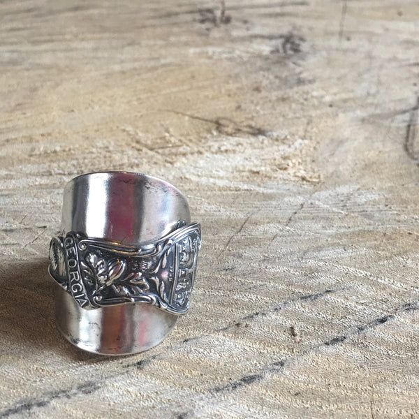 Vintage Sterling Georgia Statement Ring