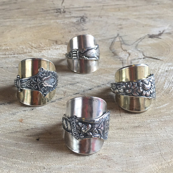 Vintage Sterling Georgia Statement Ring
