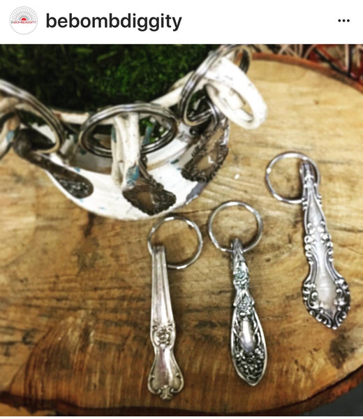 Silverware Handle Keychains