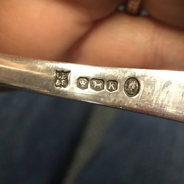 Vintage Golden Jubilee "Sweeten the Queen Up" Sugar Tong Bangle